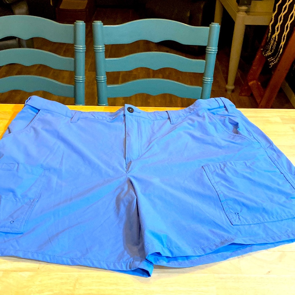 Magellan Men’s Baby Blue Quick Dry Fish Gear Shorts